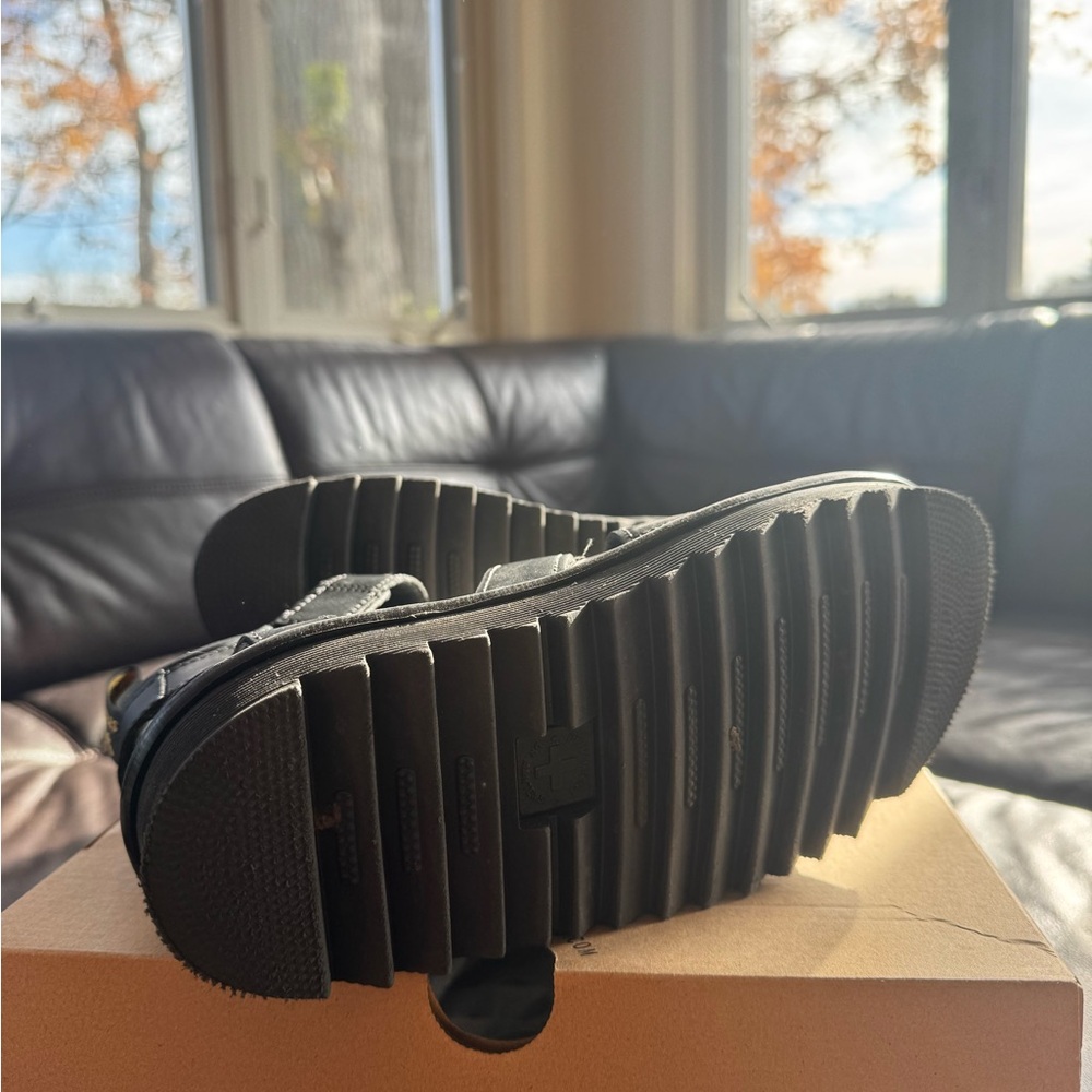 Dr. Martens Black Strappy Footwear - Picture 7 of 16